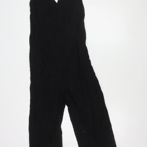 Next Women's Black Sleeveless Jumpsuit Size 6