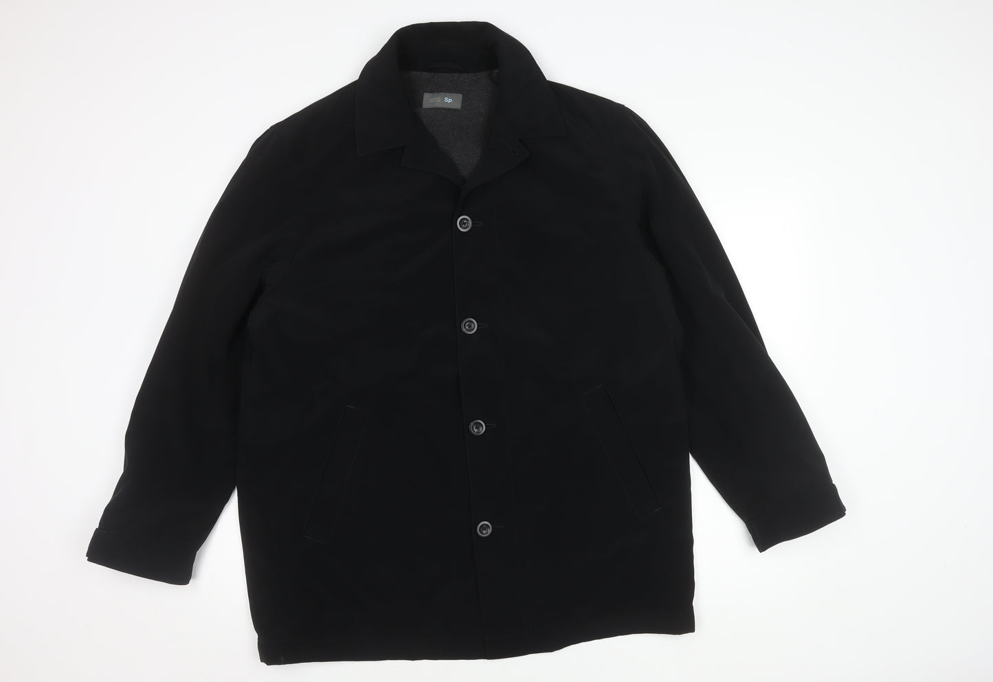 Marks and Spencer Men's Black Medium Coat