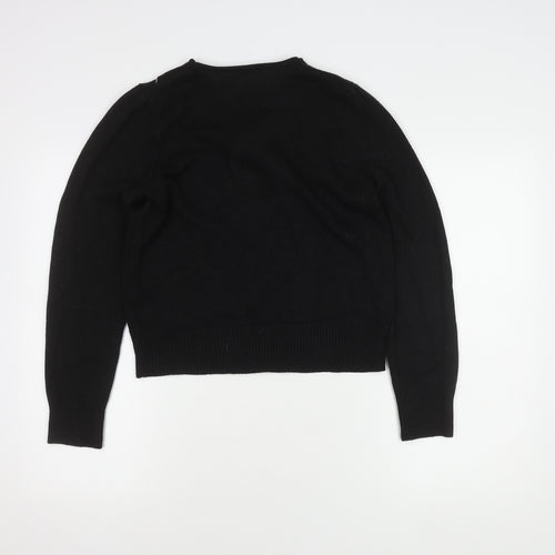 Hell Bunny Women's Black Jumper Size 14