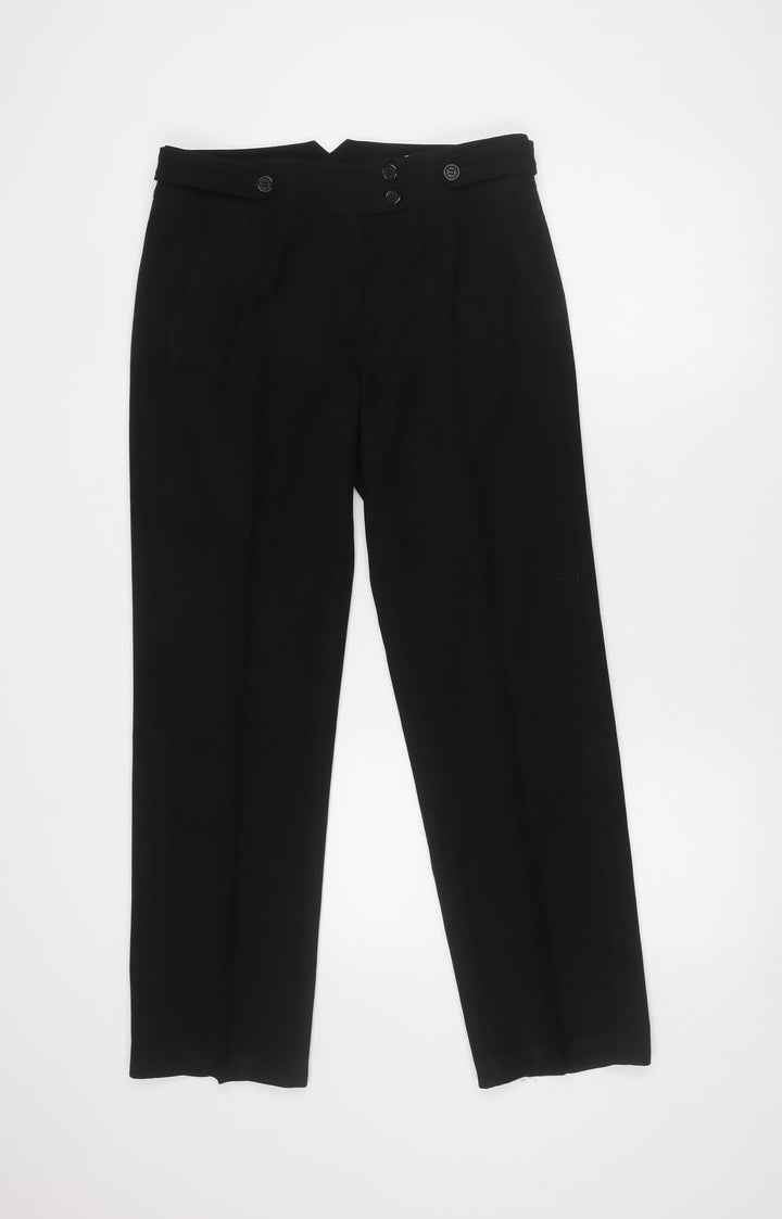 Raffaello Rossi Women's Black Trousers Size 10