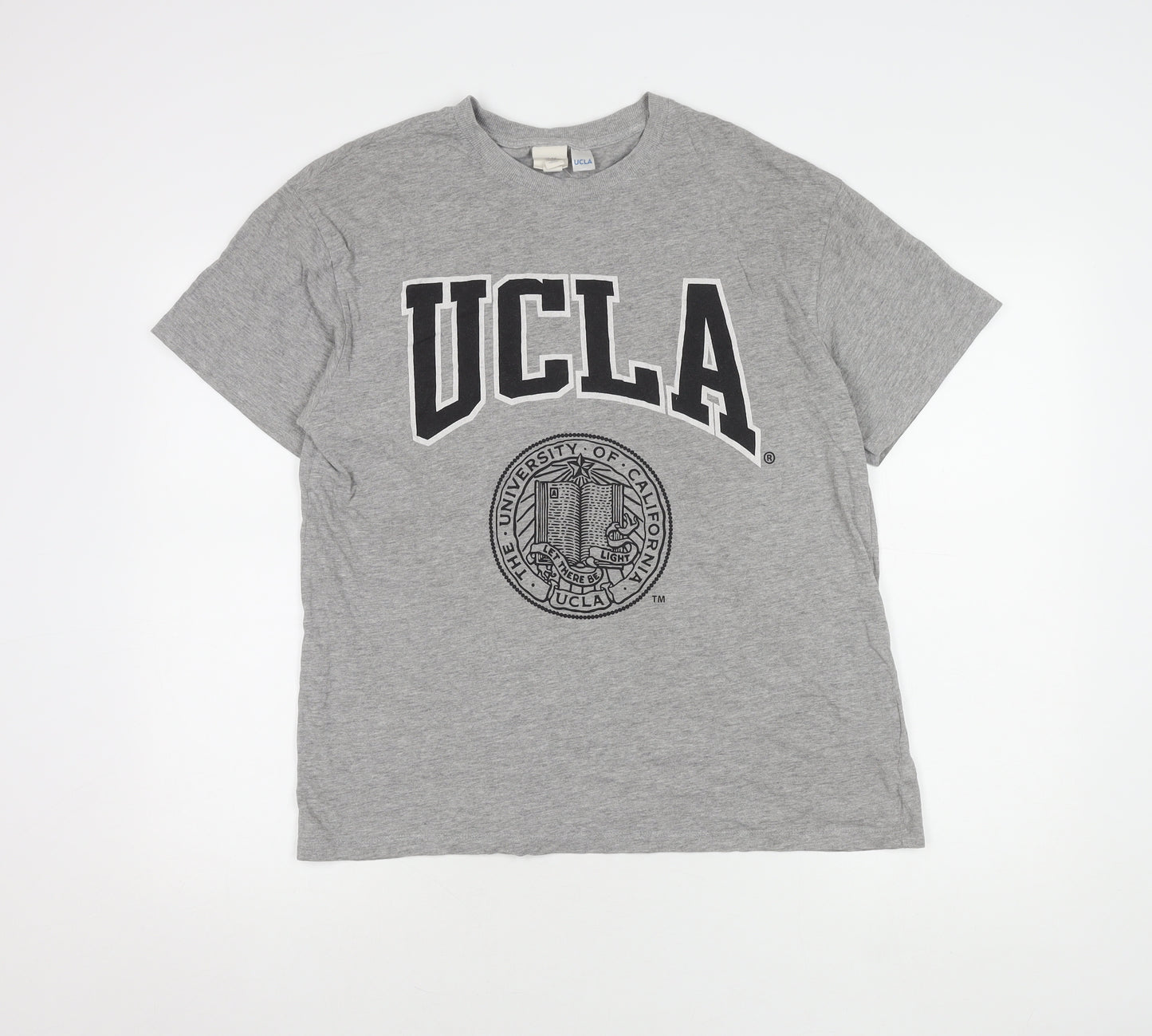 H&M Men's Grey UCLA University T-Shirt M