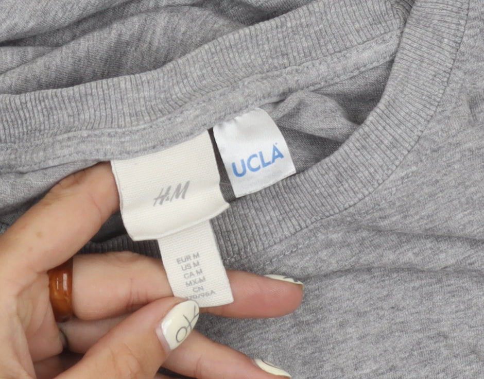 H&M Men's Grey UCLA University T-Shirt M