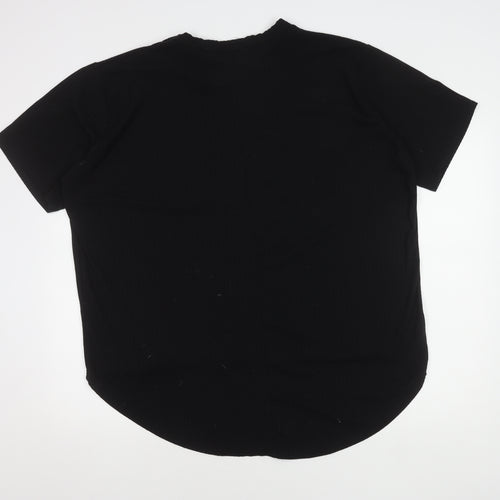 Boohoo Women's Black T-Shirt Plus Size 22