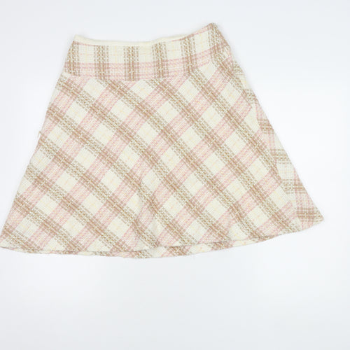 Zara Women's Multicoloured A-Line Skirt, Size 12