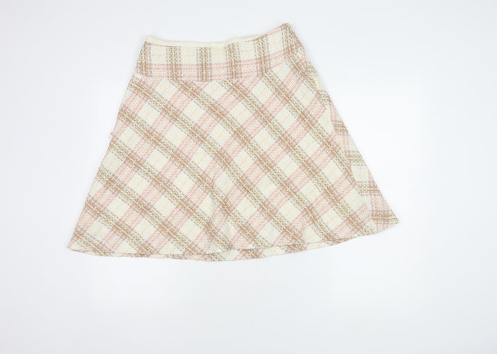 Zara Women's Multicoloured A-Line Skirt, Size 12