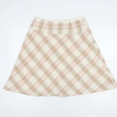 Zara Women's Multicoloured A-Line Skirt, Size 12