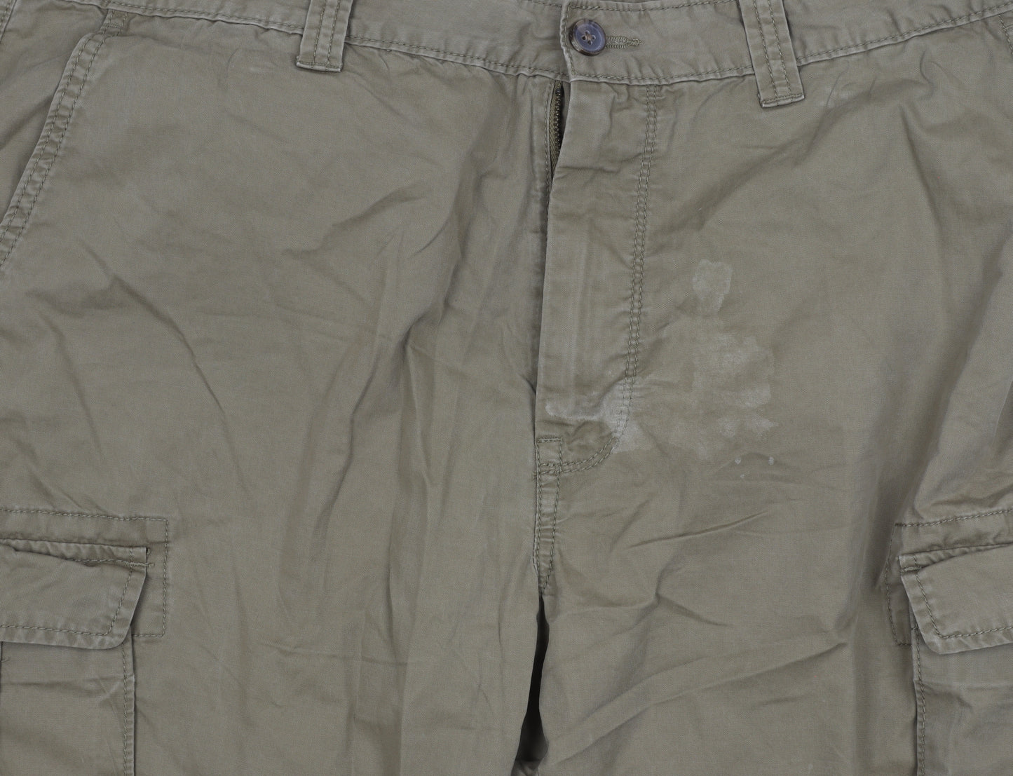 Marks and Spencer Men's Brown Cargo Trousers M