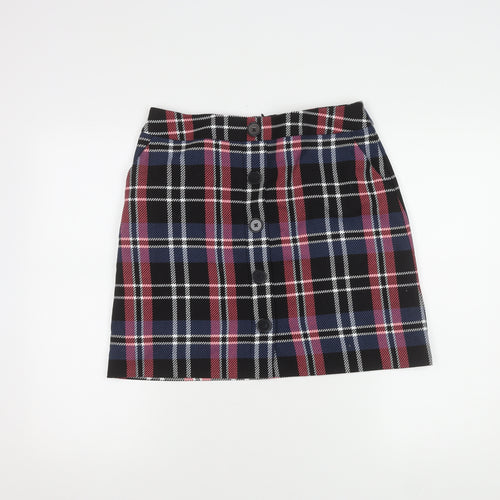 Marks and Spencer Women's Multicoloured Plaid Skirt Size 12