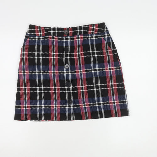 Marks and Spencer Women's Multicoloured Plaid Skirt Size 12