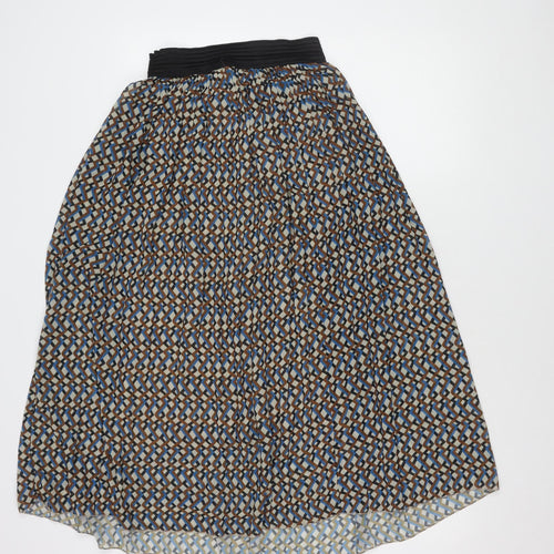 Modissima Women's Multicoloured Pleated Skirt M