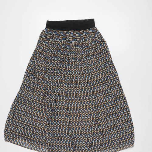 Modissima Women's Multicoloured Pleated Skirt M