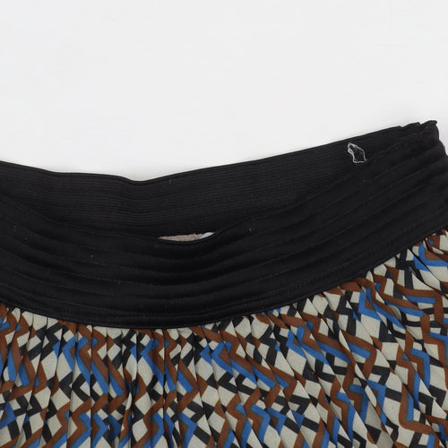 Modissima Women's Multicoloured Pleated Skirt M