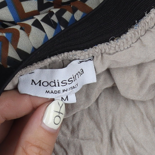 Modissima Women's Multicoloured Pleated Skirt M