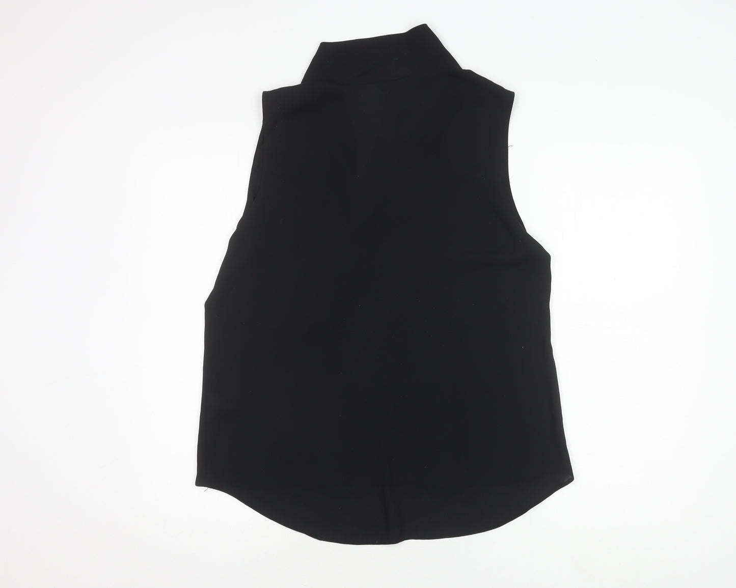 Next Women's Black V-Neck Sleeveless Top Size 16