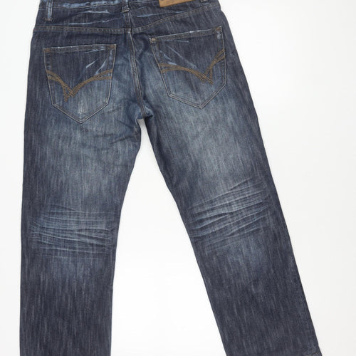 Mish Mash Men's Blue Jeans Size 32 Regular Fit Denim