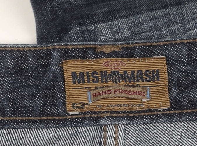 Mish Mash Men's Blue Jeans Size 32 Regular Fit Denim