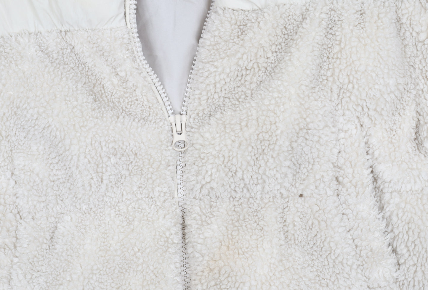 H&M Women's Beige 2XS Cropped Puffer Jacket