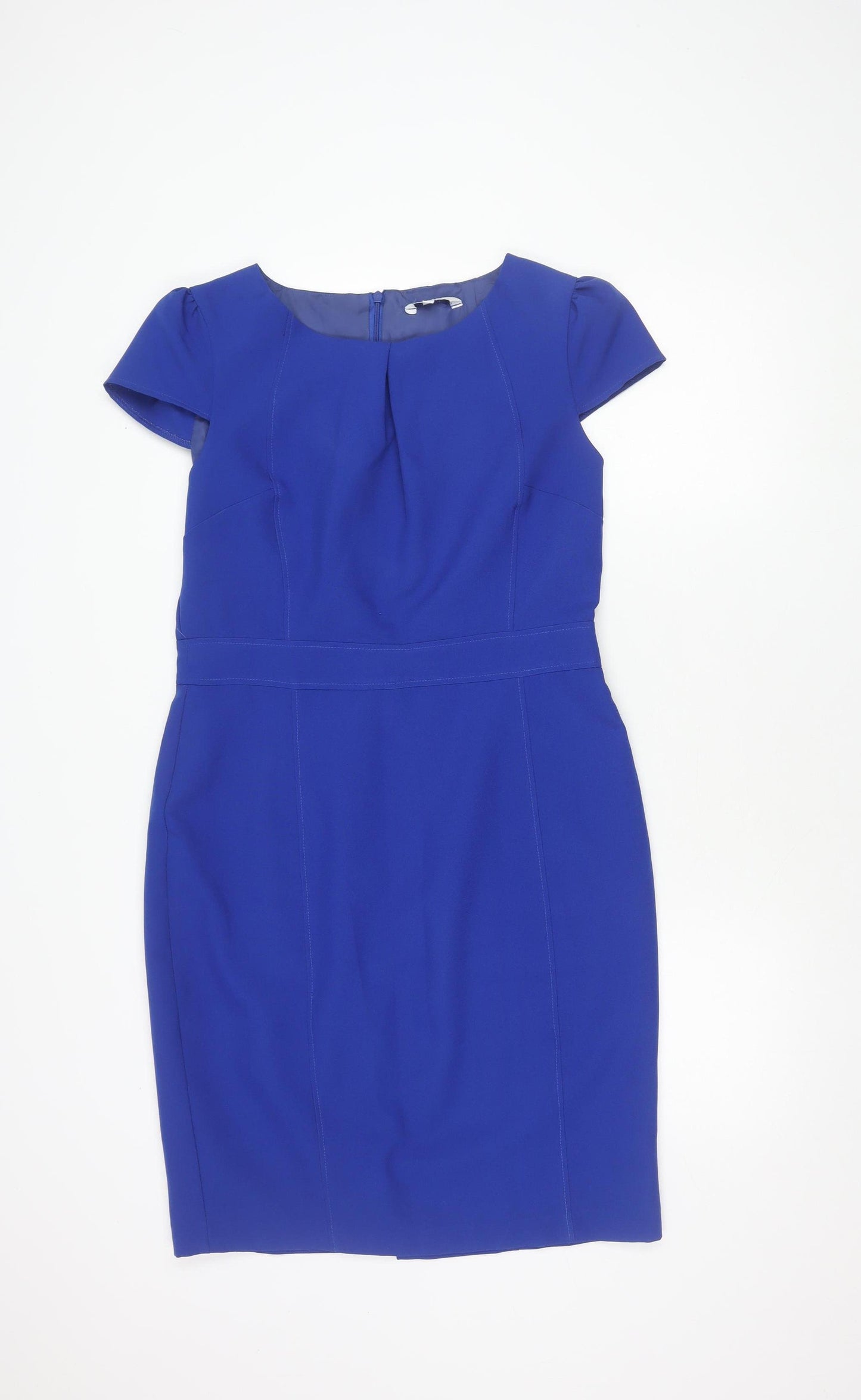 New Look Women's Blue Shift Dress Size 14
