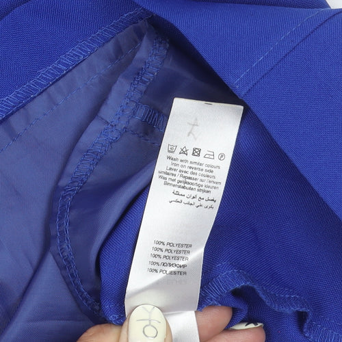 New Look Women's Blue Shift Dress Size 14