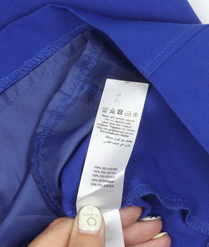 New Look Women's Blue Shift Dress Size 14