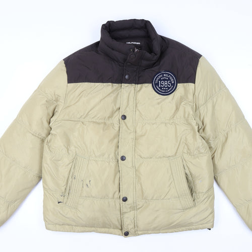 Tommy Hilfiger Reversible Men’s Beige XL Puffer Jacket