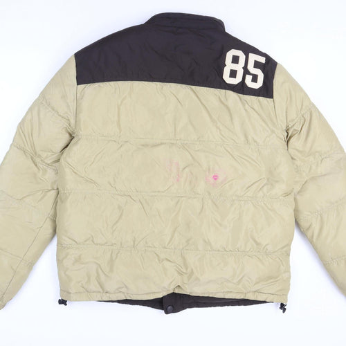 Tommy Hilfiger Reversible Men’s Beige XL Puffer Jacket