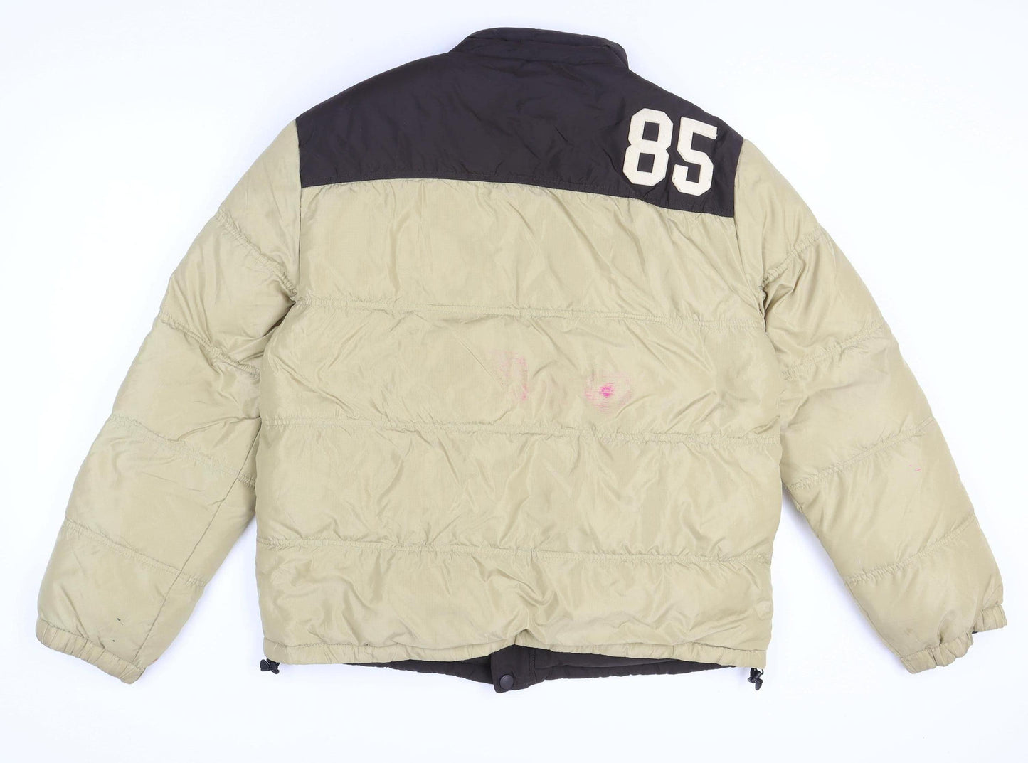 Tommy Hilfiger Reversible Men’s Beige XL Puffer Jacket