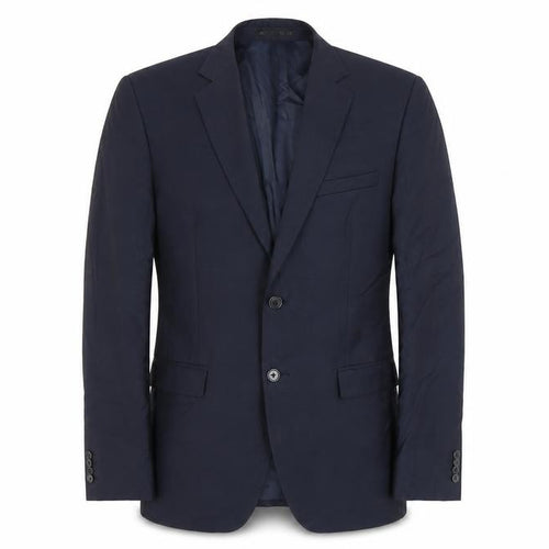 DKNY Men's Blue Blazer 38 Regular Fit Wool Jacket