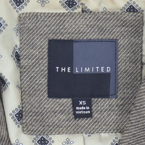 The Limited Women's Brown XS Notch Blazer