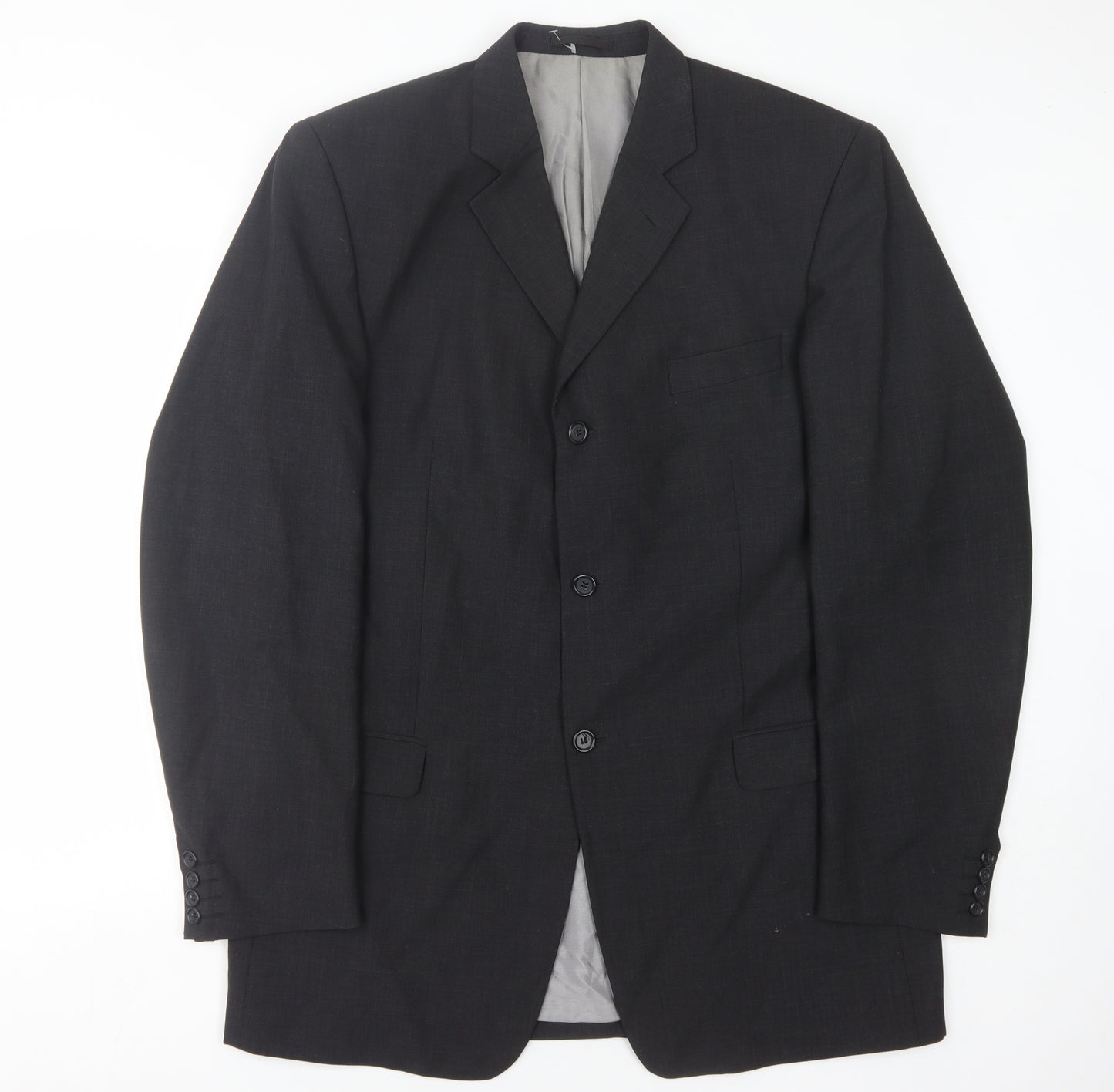 Kartel Men's Black Blazer Jacket Formal 44XL