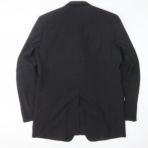 Kartel Men's Black Blazer Jacket Formal 44XL