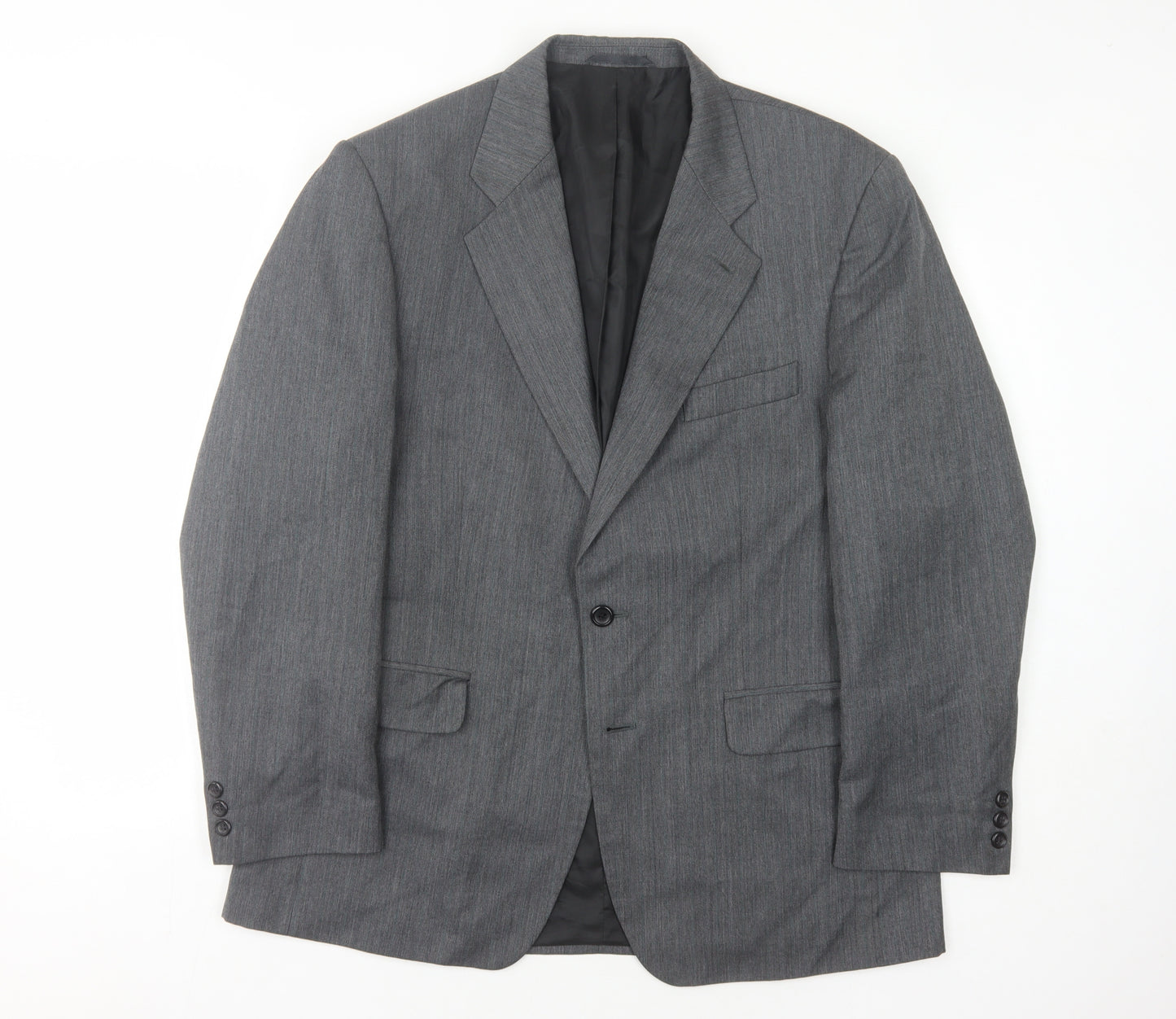 Burton Menswear Grey Pinstripe Blazer, Mens 42R Formal