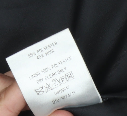 Burton Menswear Grey Pinstripe Blazer, Mens 42R Formal