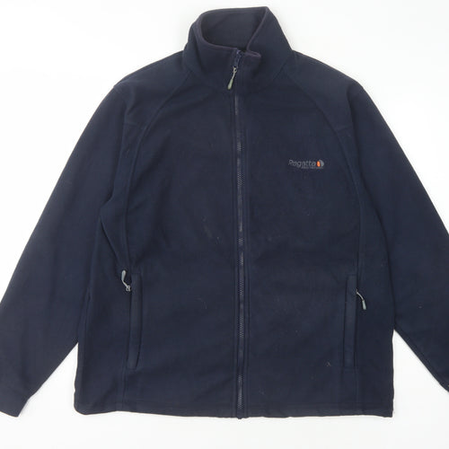 Regatta Men's Blue Fleece Jacket Size L Outdoor