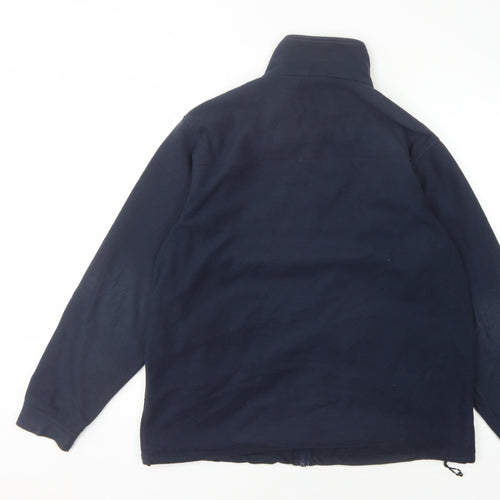 Regatta Men's Blue Fleece Jacket Size L Outdoor
