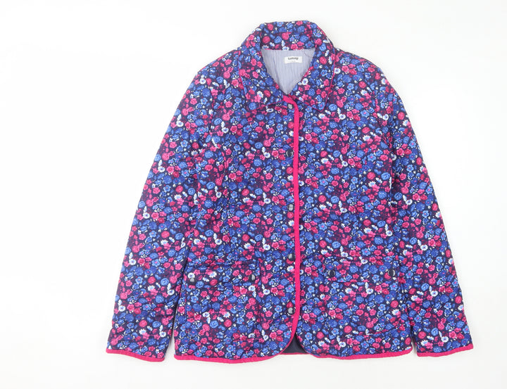 Tammy Girls Floral Quilted Jacket Multicoloured Size 16