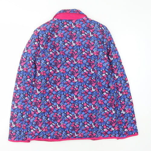 Tammy Girls Floral Quilted Jacket Multicoloured Size 16