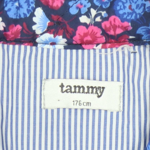 Tammy Girls Floral Quilted Jacket Multicoloured Size 16