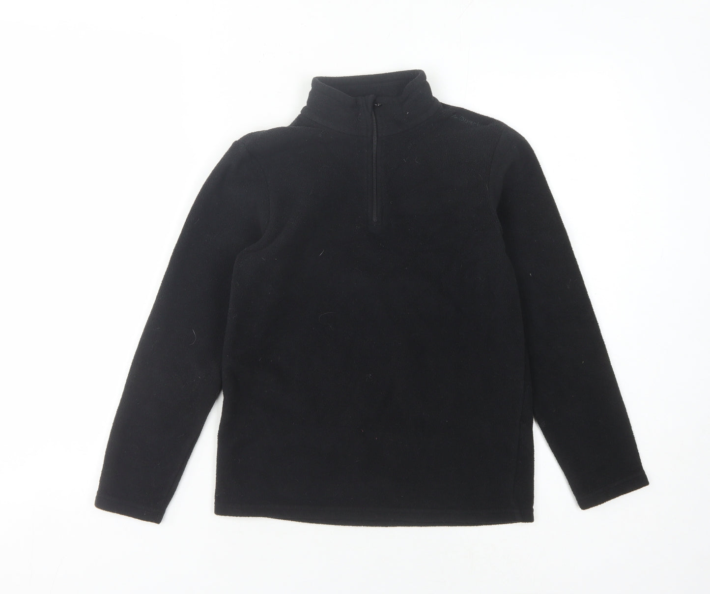 Decathlon Boys Black Fleece Sweatshirt - 10 Years