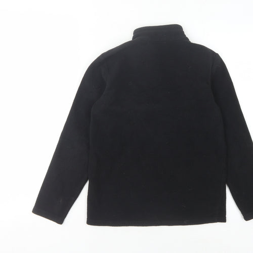 Decathlon Boys Black Fleece Sweatshirt - 10 Years