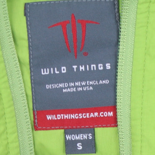 Wild Things Women's Green Basic Jacket Size S
