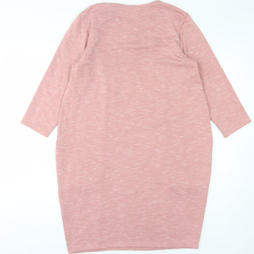 Roman Women’s Pink Casual Dress Size 10 with Pockets