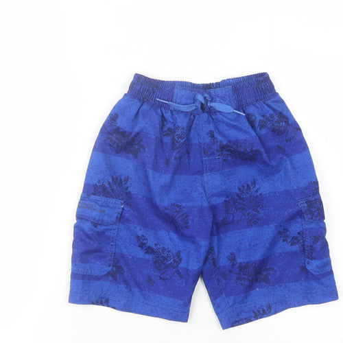 Mountain Warehouse Boys Blue Cargo Shorts 7-8 Years