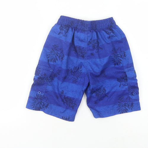 Mountain Warehouse Boys Blue Cargo Shorts 7-8 Years