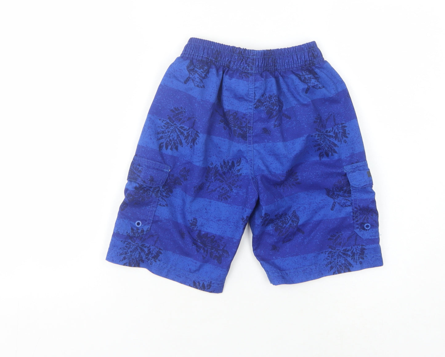 Mountain Warehouse Boys Blue Cargo Shorts 7-8 Years