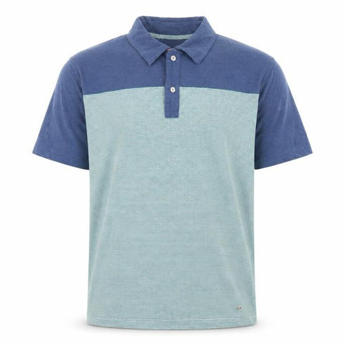 Hugo Boss Men's Blue Striped Polo Shirt XL