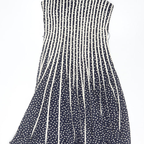 Jacques Vert Women's Polka Dot Strappy Dress Size 14