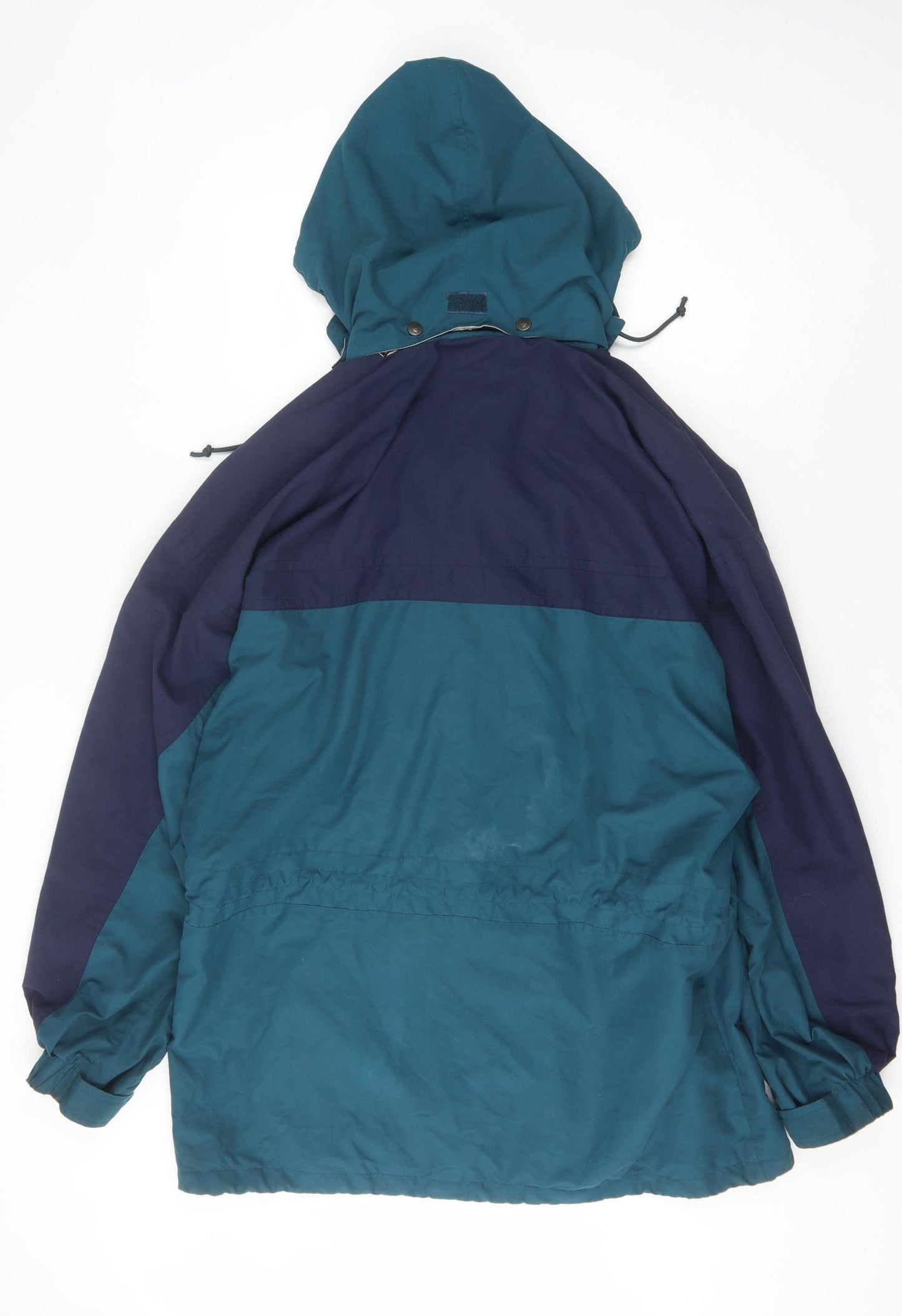 Vango Men's Blue Hooded Parka Jacket Size L