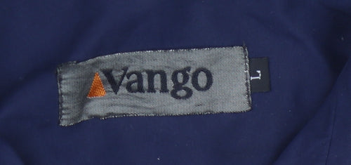 Vango Men's Blue Hooded Parka Jacket Size L