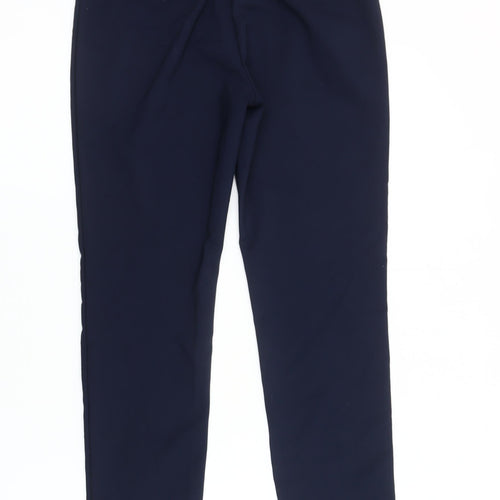 MNG Women's Blue Trousers UK 8 Classic Style